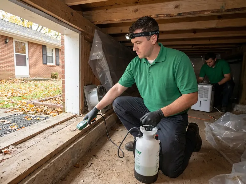 Crawl Space & Attic Moisture Pest Mitigation in Dayton, OH