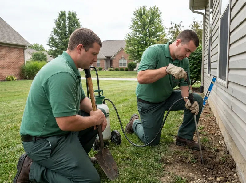 Subterranean Termite Remediation & Perimeter Defense in Dayton, OH